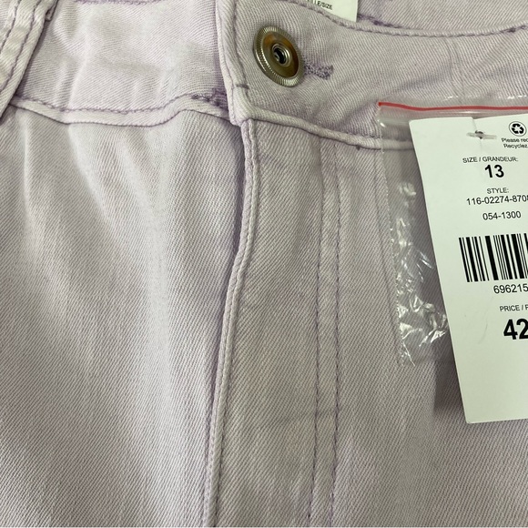 Suzy Shier Size 13 Light Lilac Bootcut Jeans Inseam 24 NWT - Picture 11 of 11
